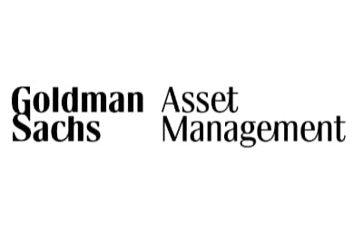 Goldman Sachs Asset Management logo with the company name in bold black text on a white background.